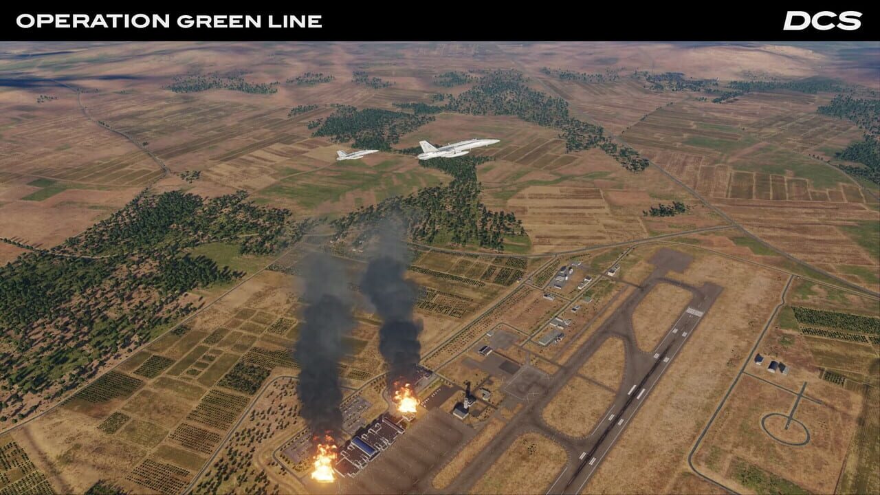 DCS World: F/A-18C Operation Green Line by BADGER633 Image