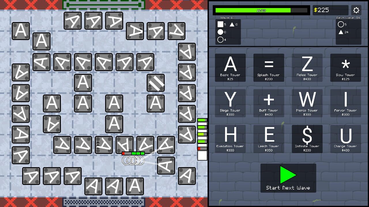 ASCII Tower Defense — Screenshot 4