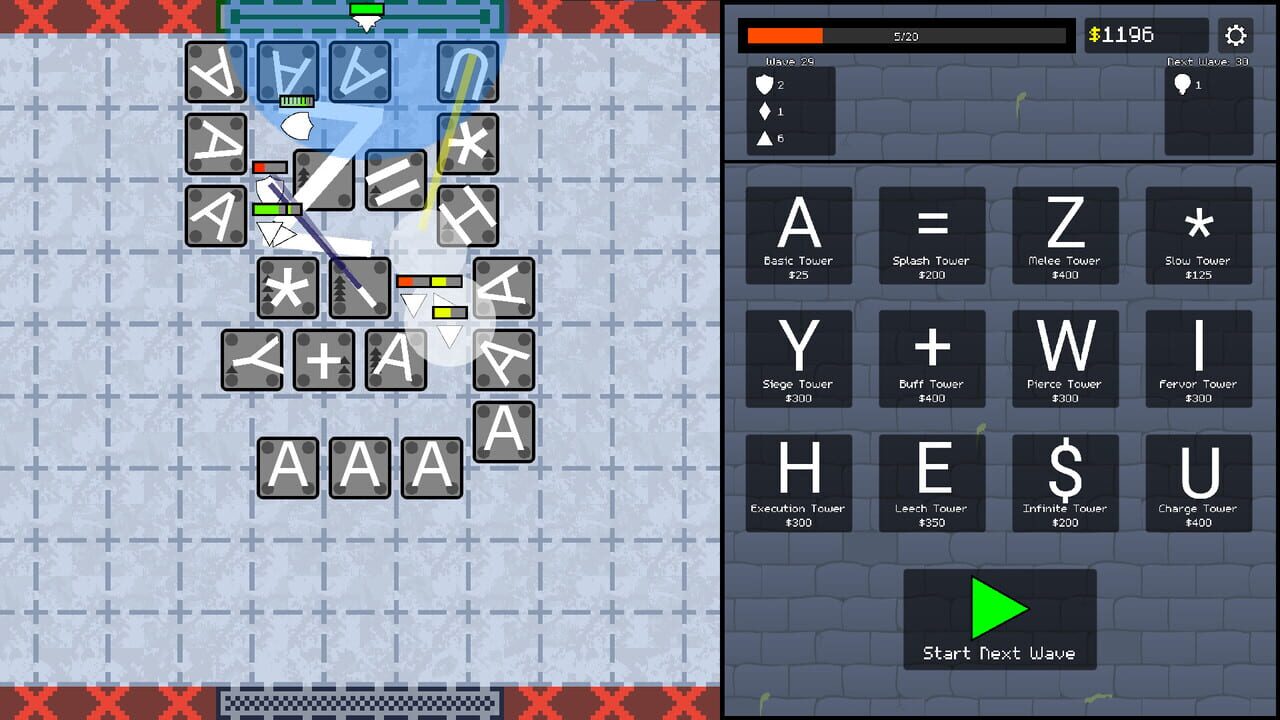ASCII Tower Defense — Screenshot 5