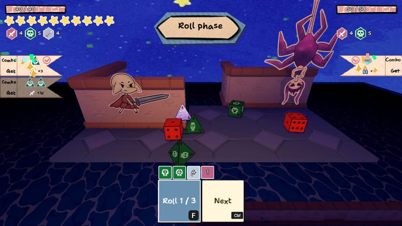 Screenshot de Dice 'n Goblins