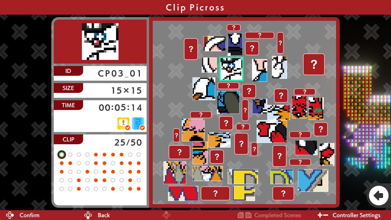 Picross S Namco Legendary Edition Image