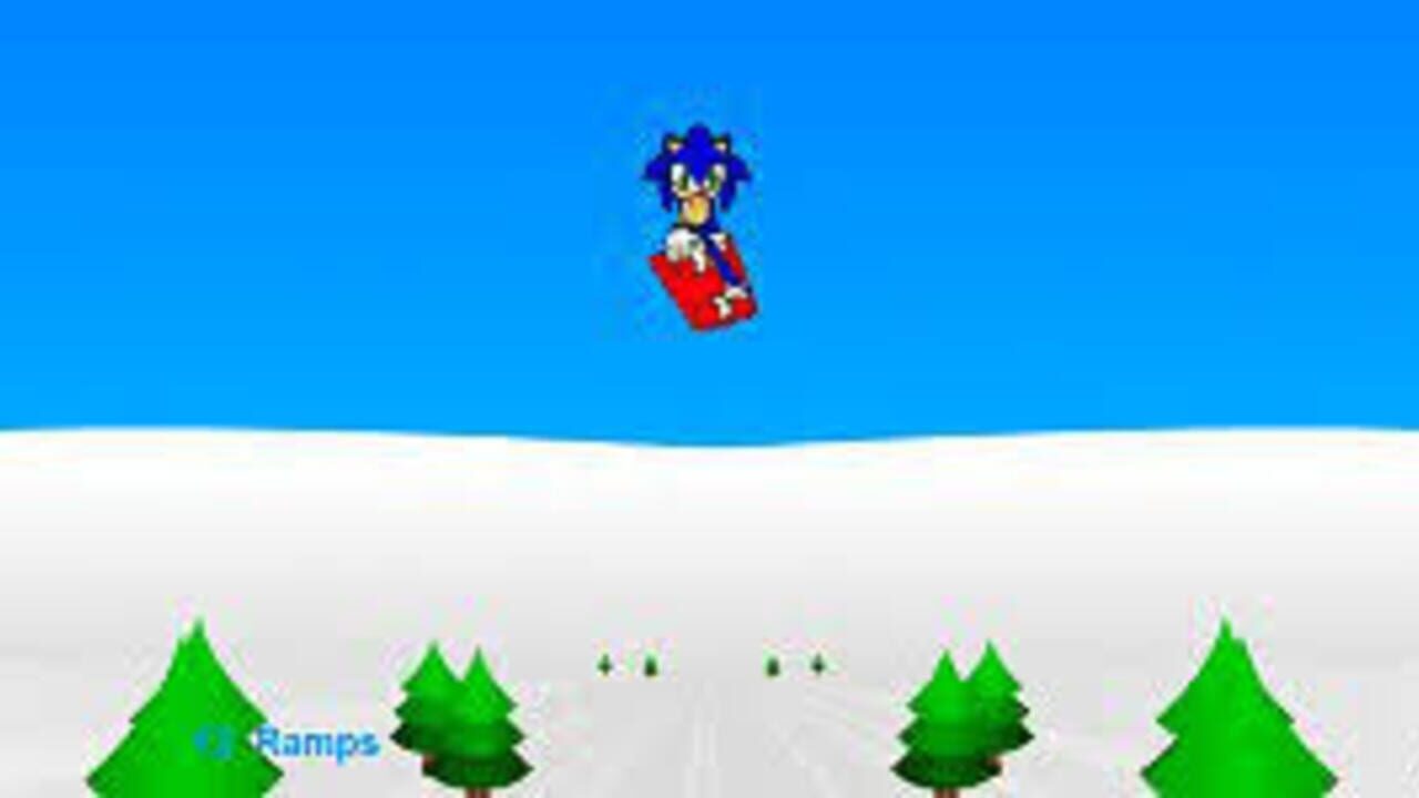 Sonic 3D Snowboarding — Screenshot 3