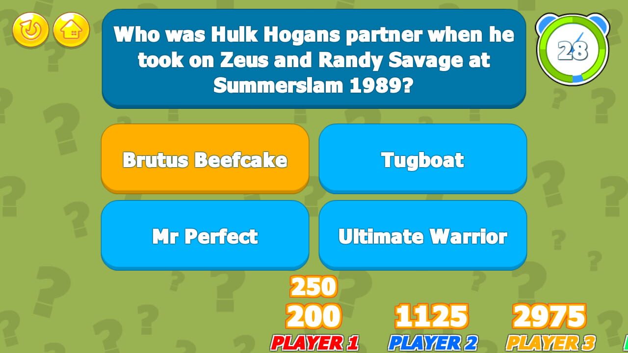 Wrestling Trivia — Screenshot 2