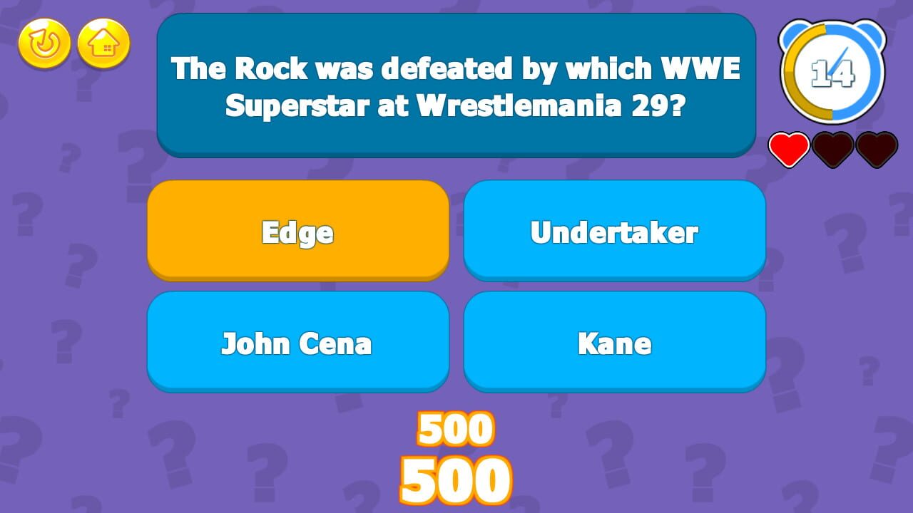 Wrestling Trivia — Screenshot 3