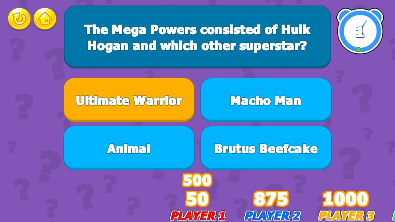 Wrestling Trivia — Screenshot 1