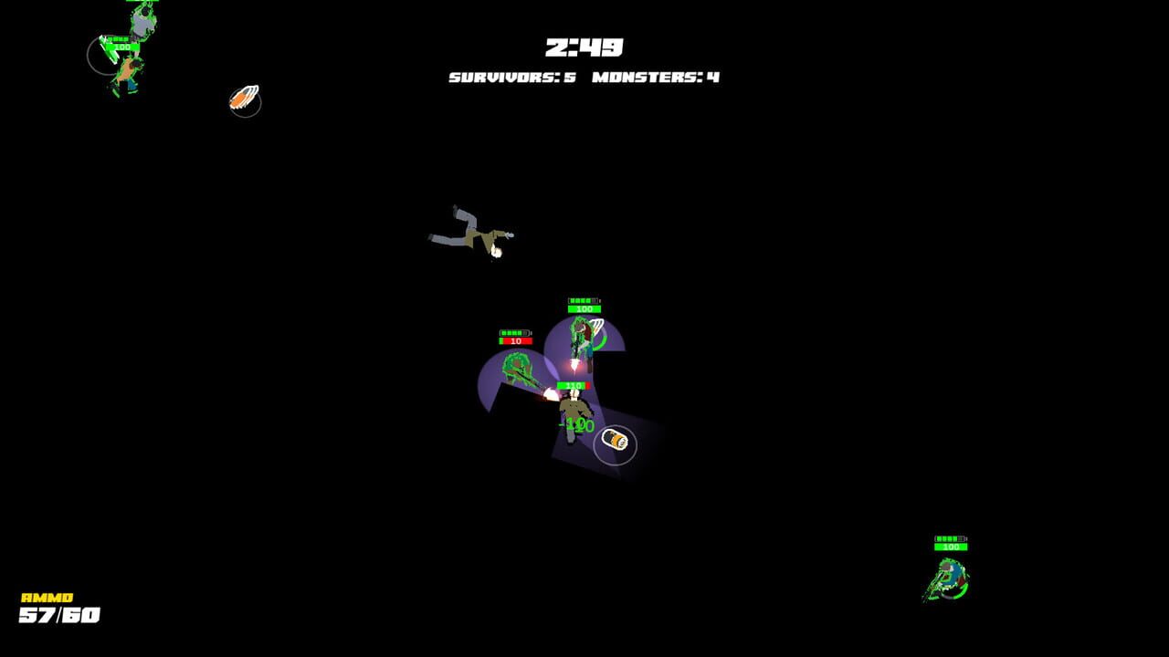Humans vs. Monsters — Screenshot 2