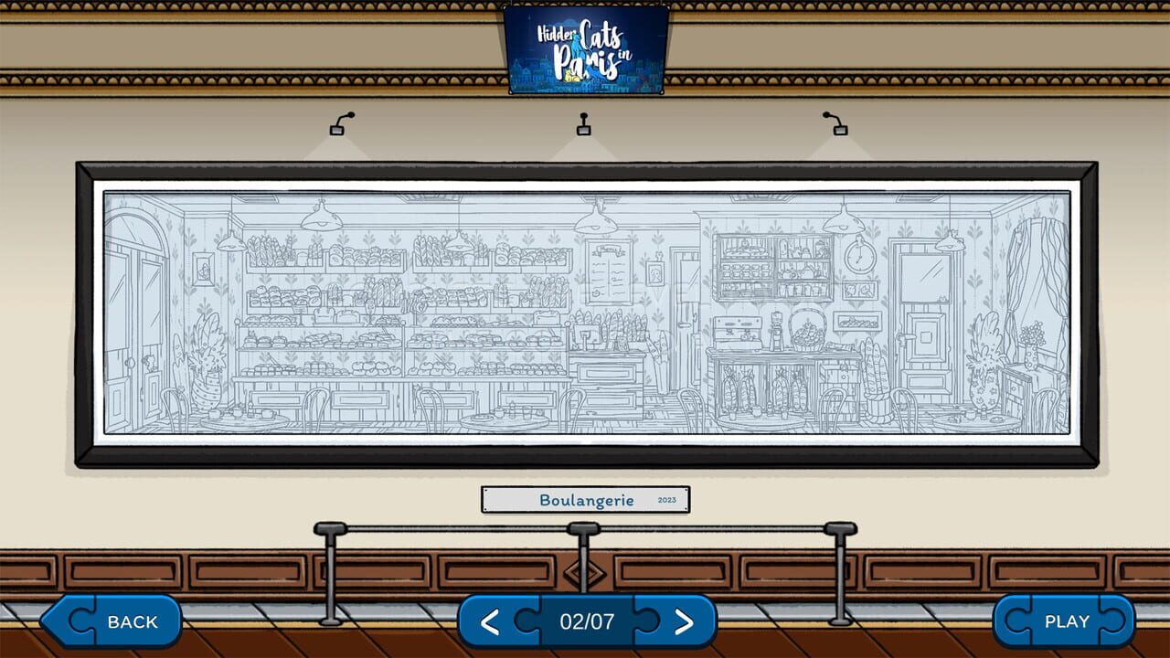 Hidden Cats in Jigsaw Puzzle Image