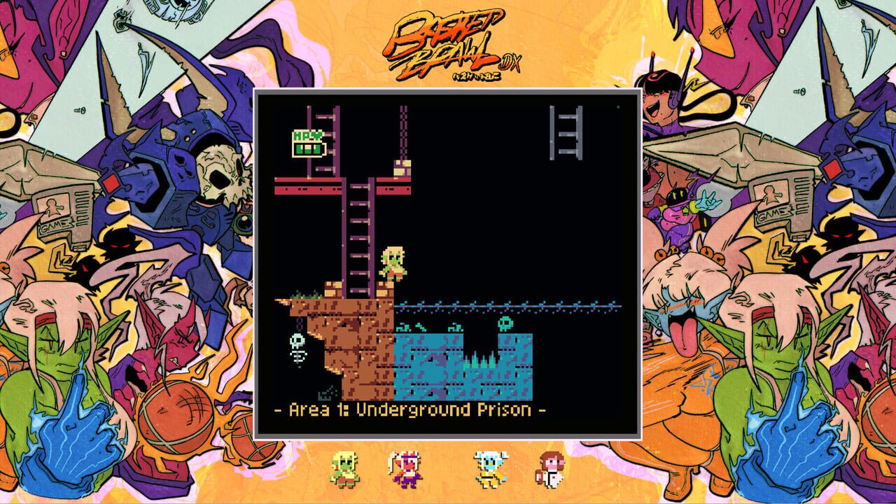 Basket Brawl DX — Screenshot 1