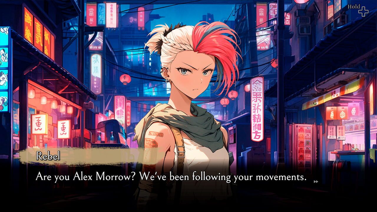 Cyberpunk Paradise Elysium: The Visual Novel — Screenshot 3