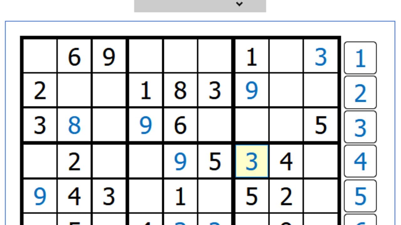 Puzzle Sudoku Screenshot 1