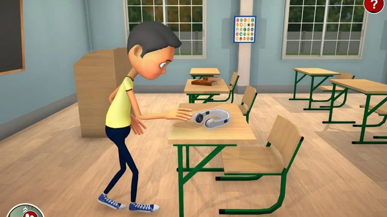 Crazy Teacher of Math in School Education Learning Image