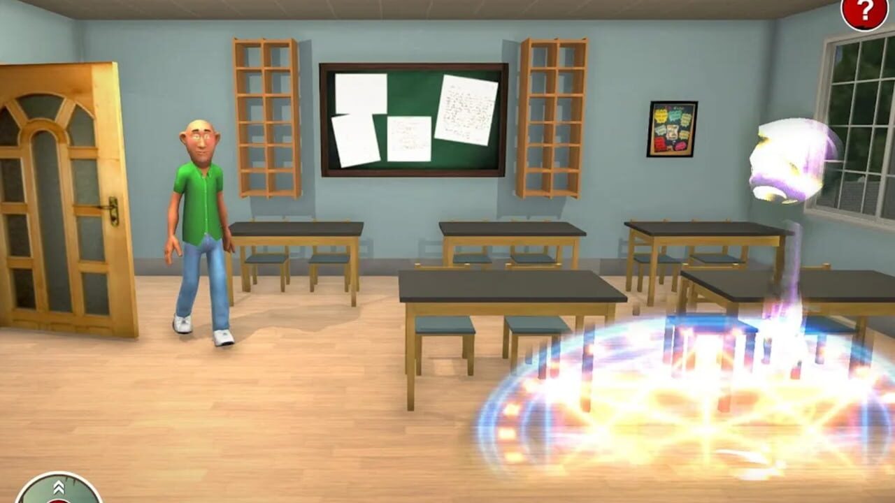 Crazy Teacher of Math in School Education Learning Image