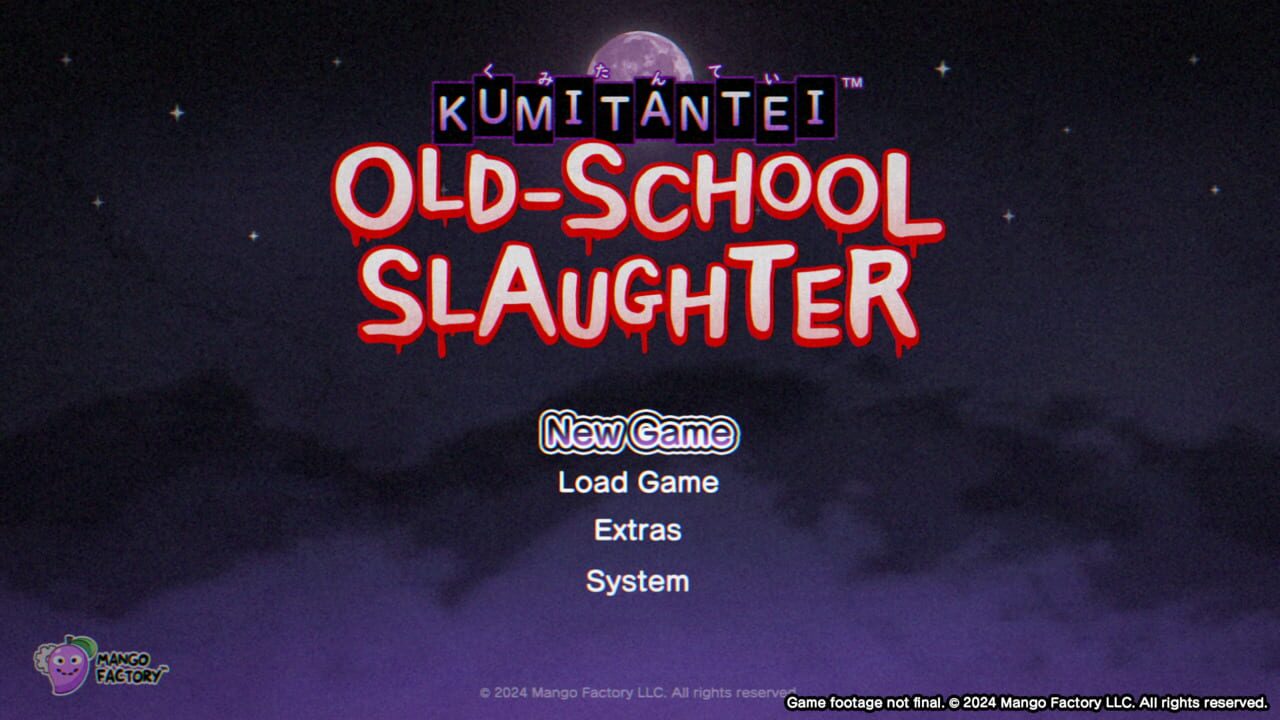 Kumitantei: Old-School Slaughter