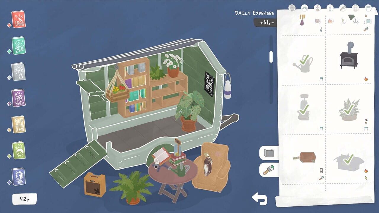 Screenshot de Tiny Bookshop