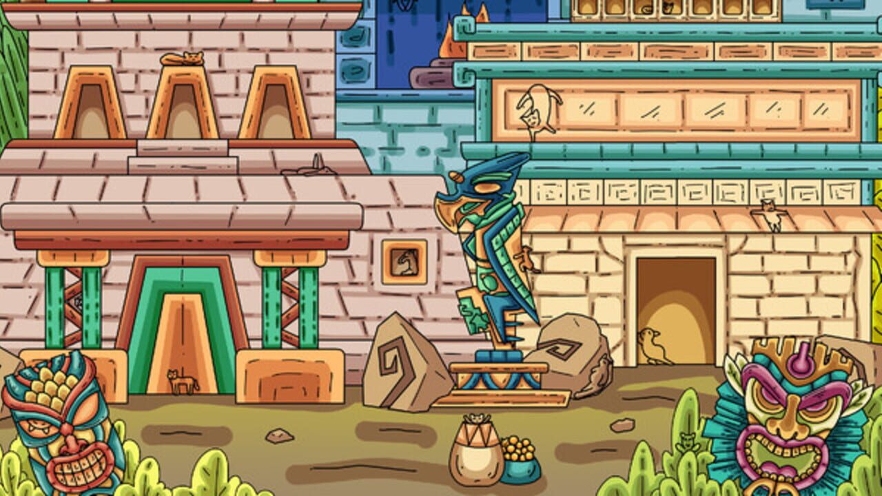 100 Aztec Cats — Screenshot 2