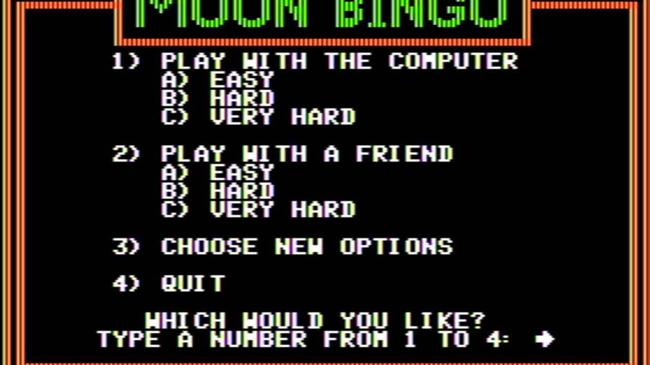 Moon Bingo — Screenshot 2