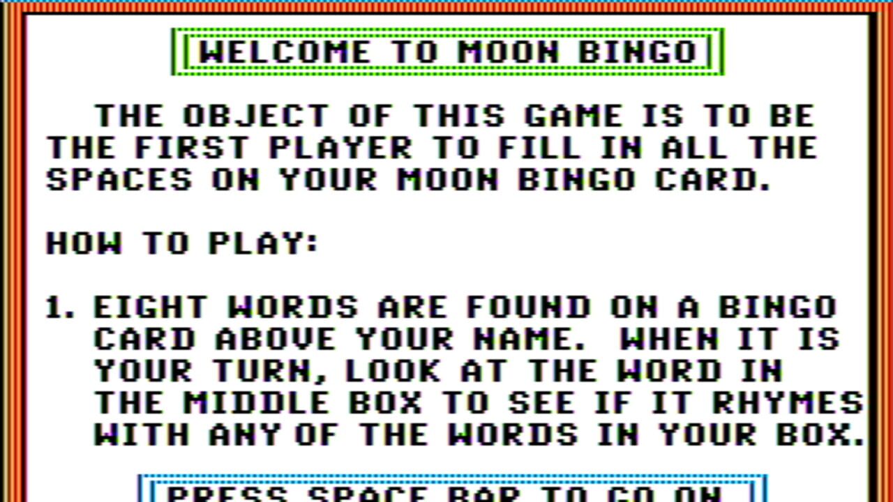 Moon Bingo — Screenshot 3