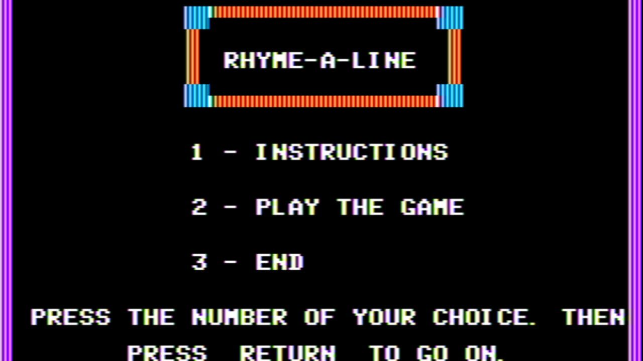 Rhyme-A-Line — Screenshot 2