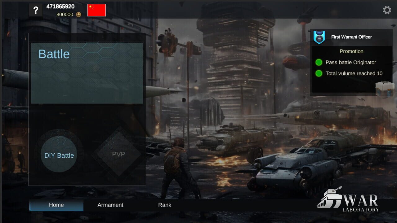 War Laboratory — Screenshot 4
