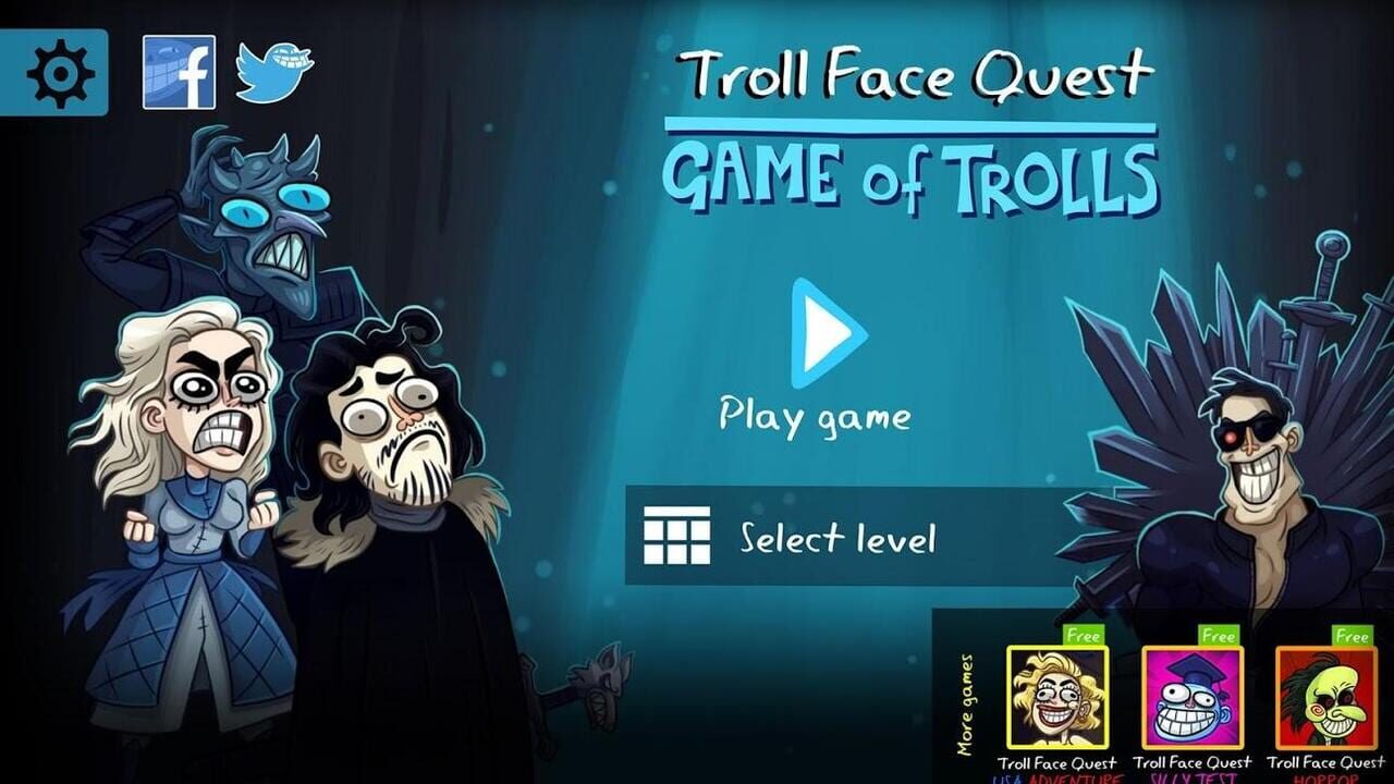 Troll Face Quest: Game of Trolls Image