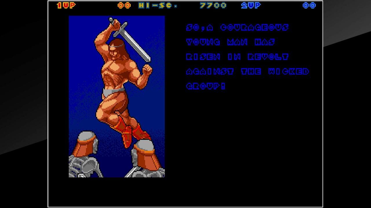 Arcade Archives: Rastan Saga II — Screenshot 1