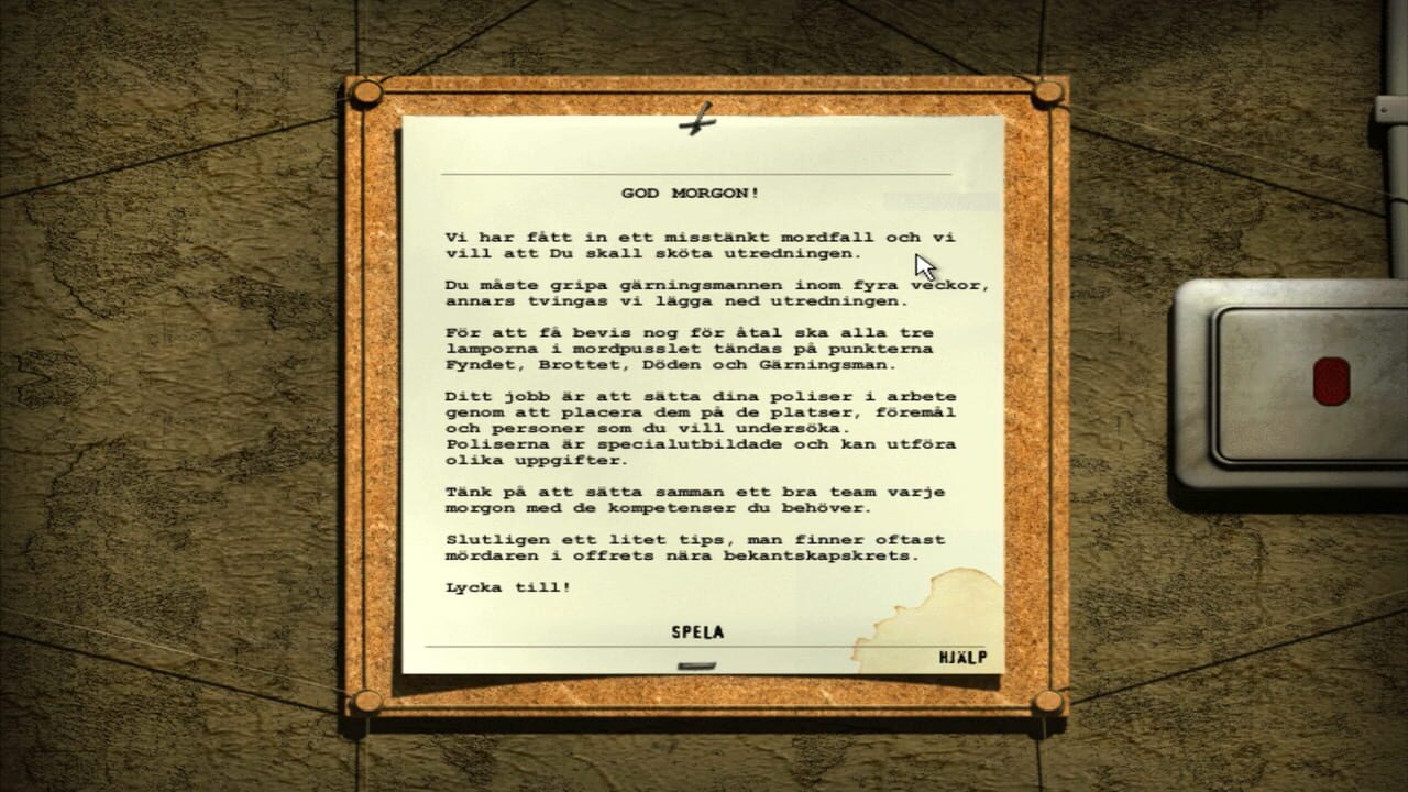Polis 2: Någon ljuger — Screenshot 2
