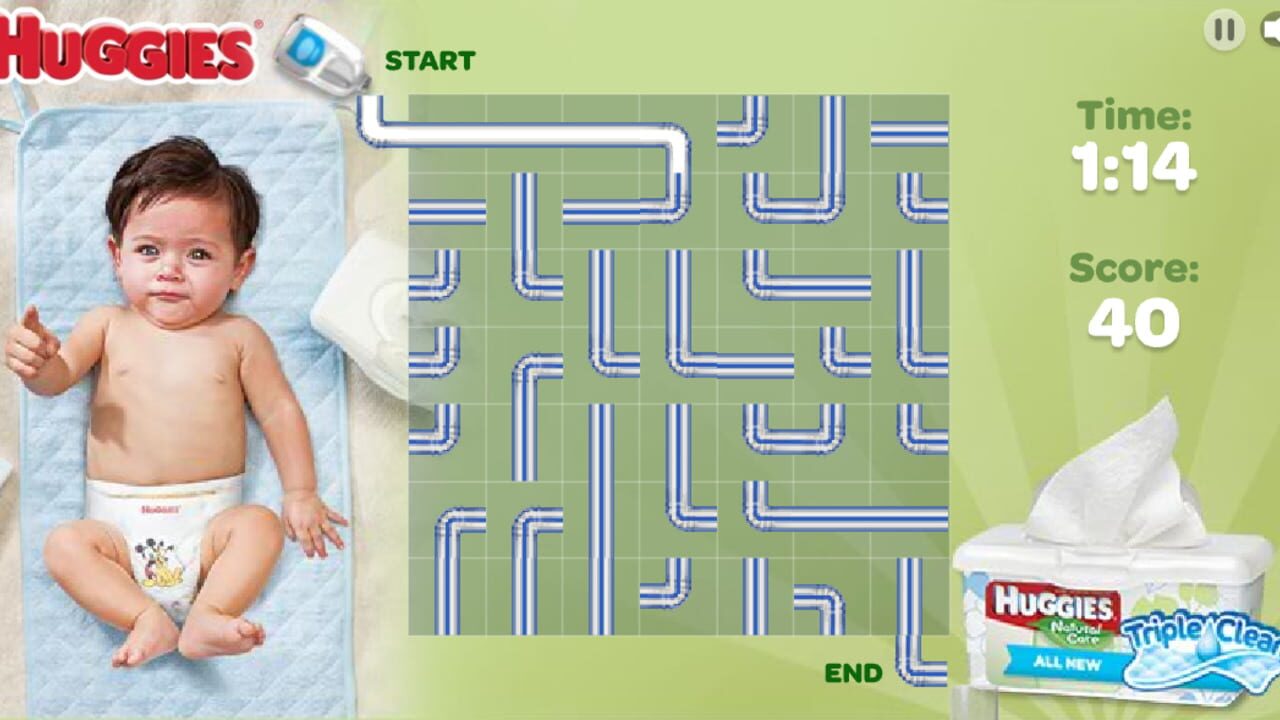 Huggies Triple Clean Screenshot 1