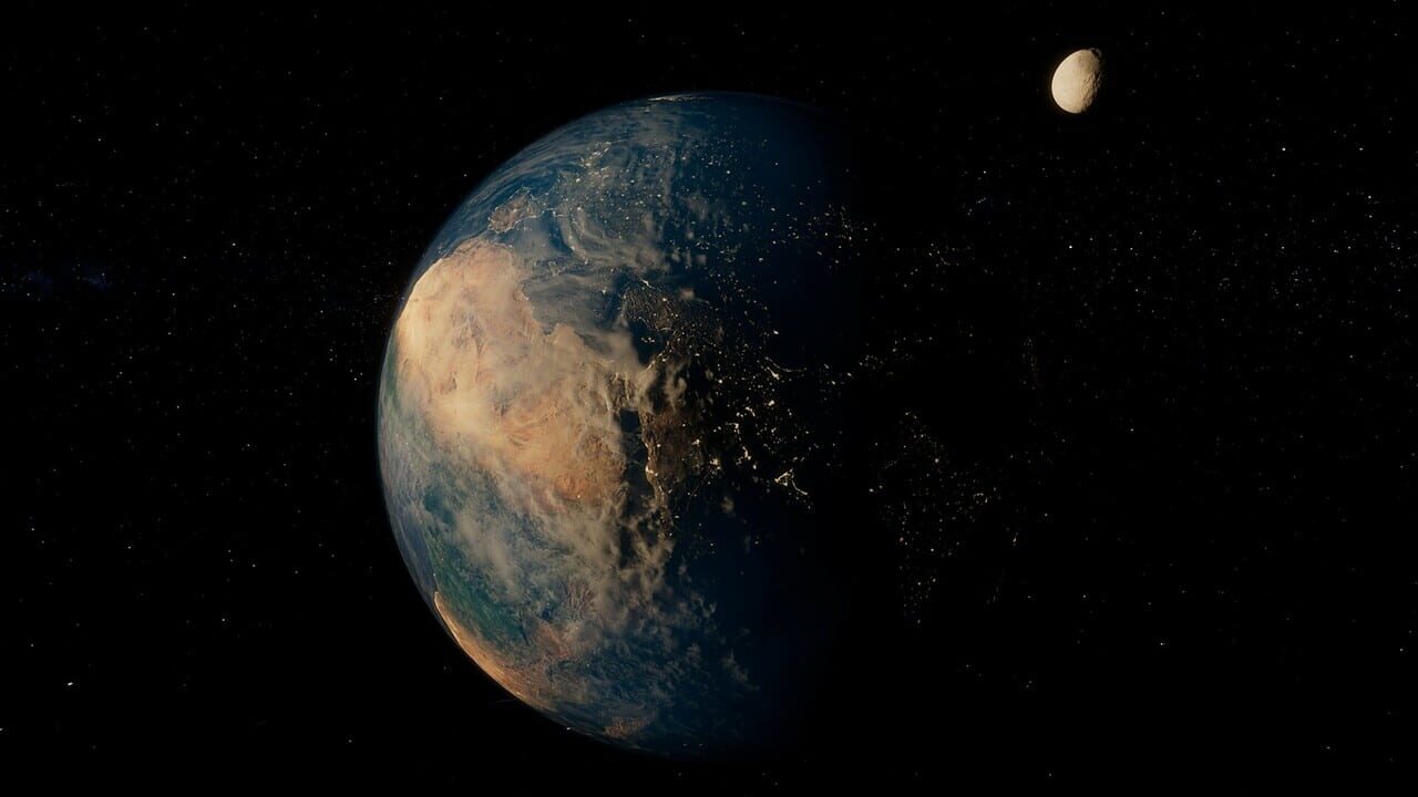 Globe Drone Image