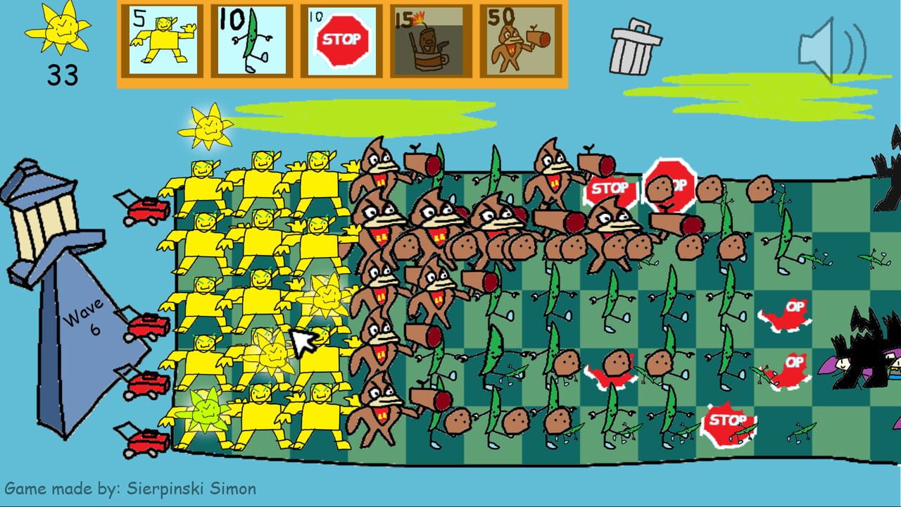 Plants vs. SiIvaGunner Screenshot 1
