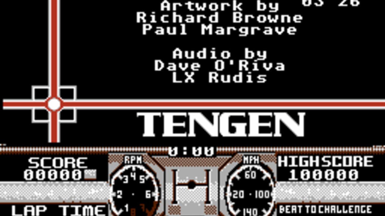 Hard Drivin' Screenshot 1