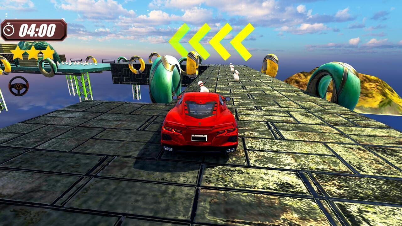 Racing Car Chaos: Extreme Stunt Showdown — Screenshot 2
