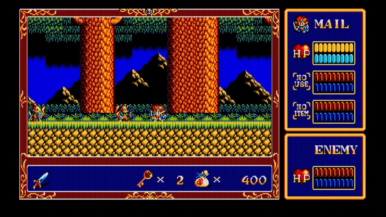 Eggconsole Popful Mail PC-8801MkIISR screenshot 1