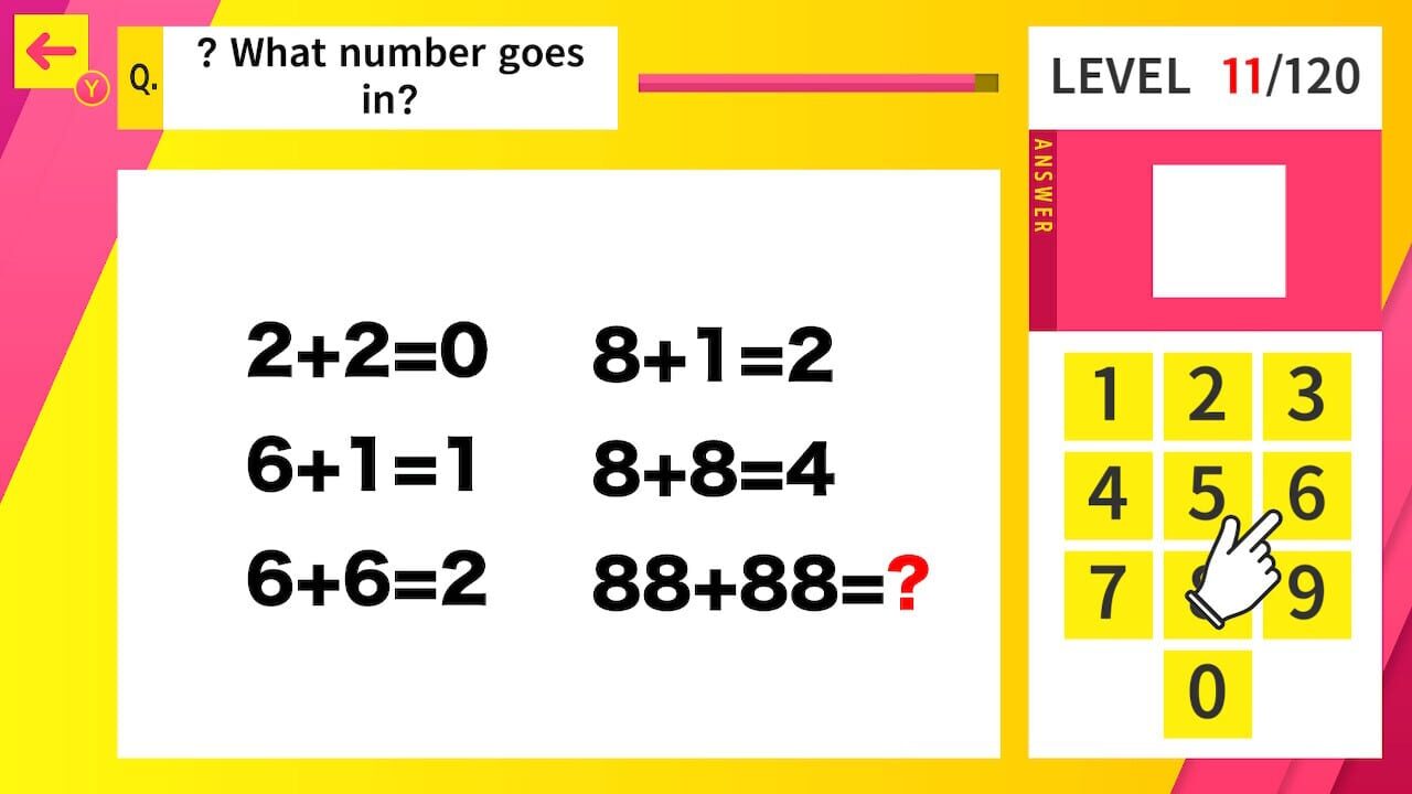 Choose and Easy Number IQ Quiz — Screenshot 2