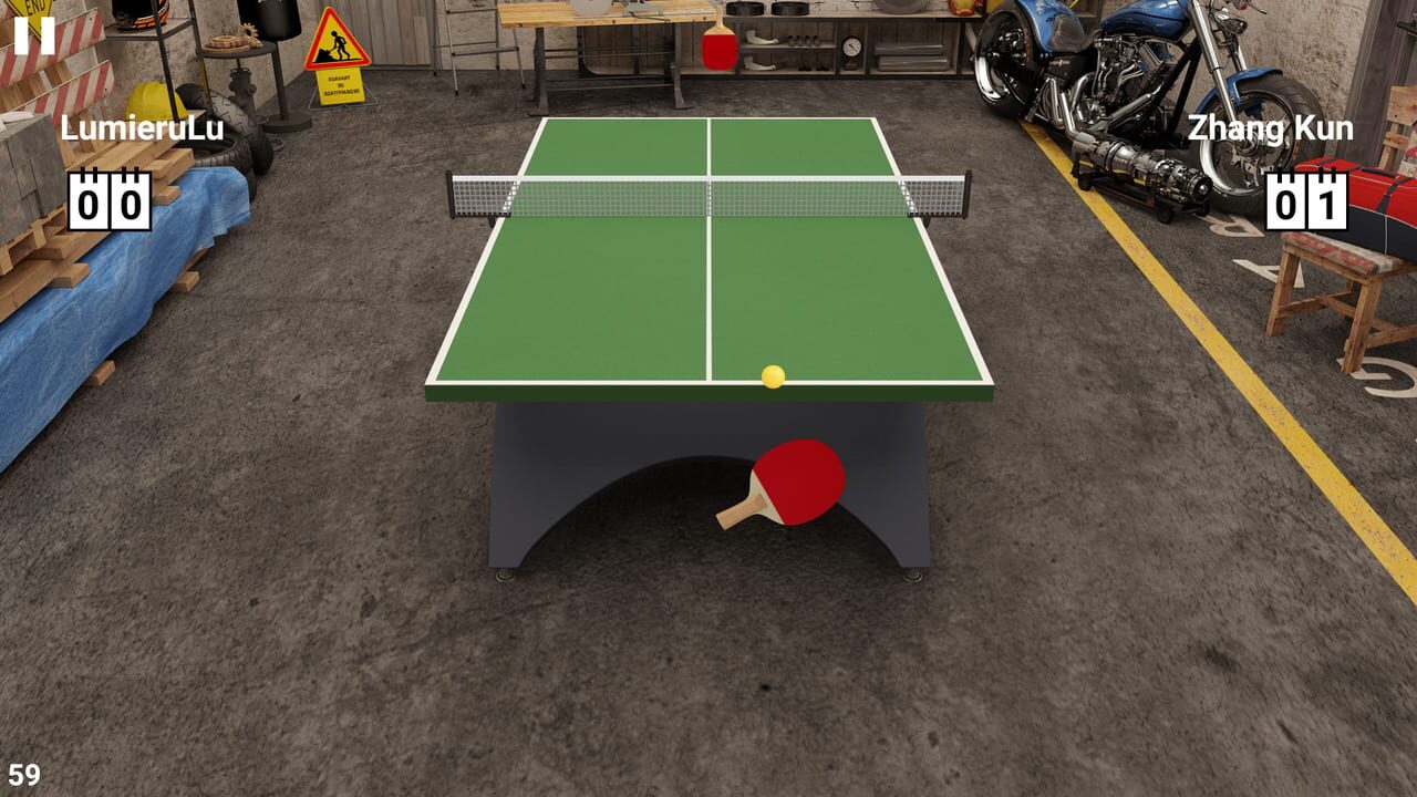 Virtual Table Tennis Screenshot 1
