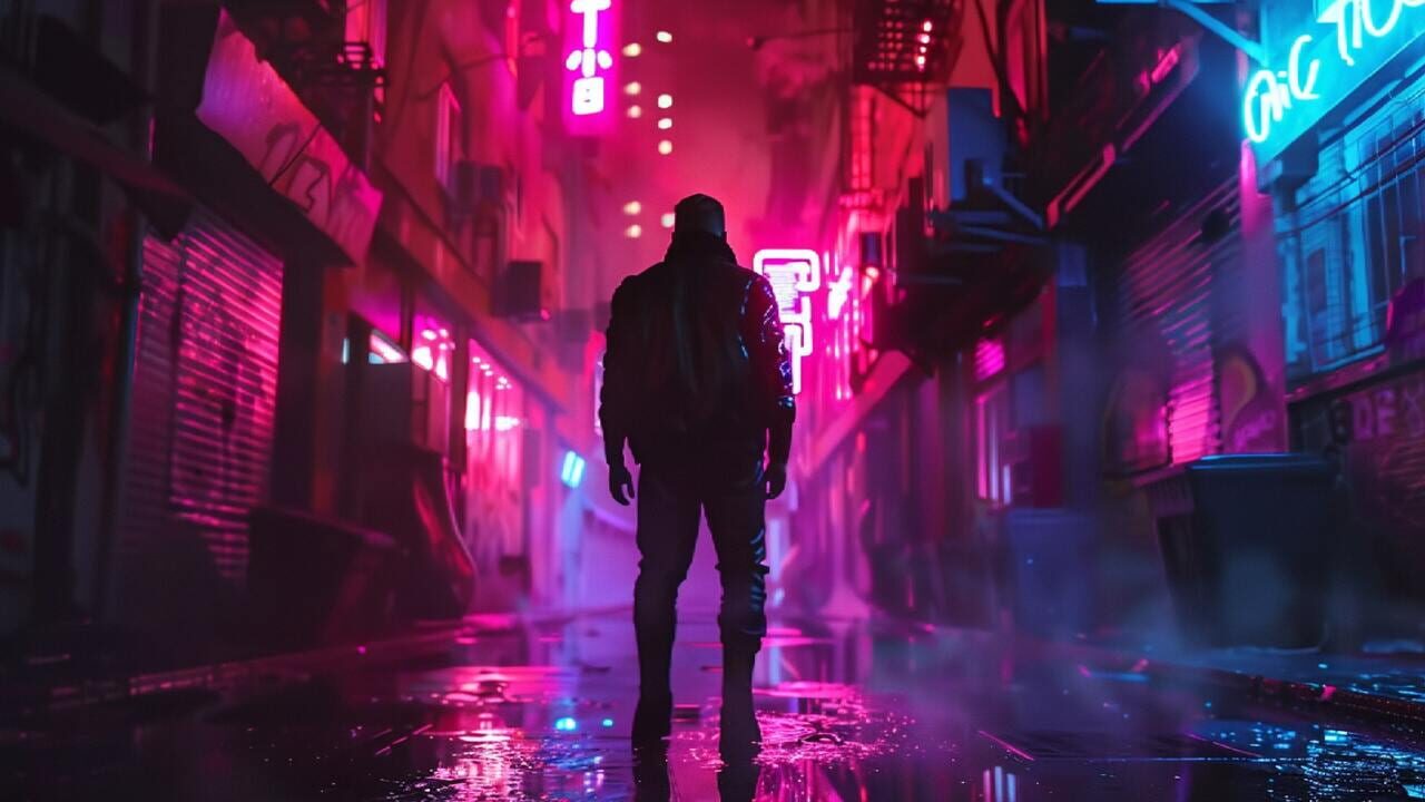 Cyberpunk Parkour Uprising — Screenshot 1
