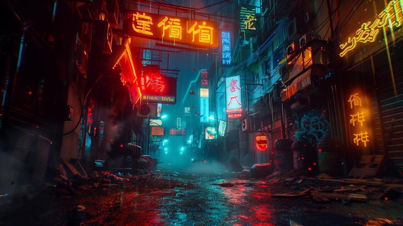 Cyberpunk Samurai — Screenshot 2