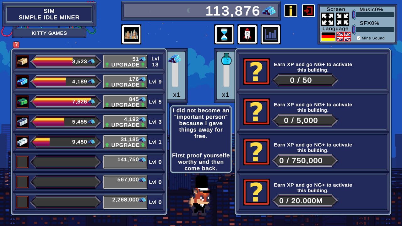 SIM: Simple Idle Miner — Screenshot 3