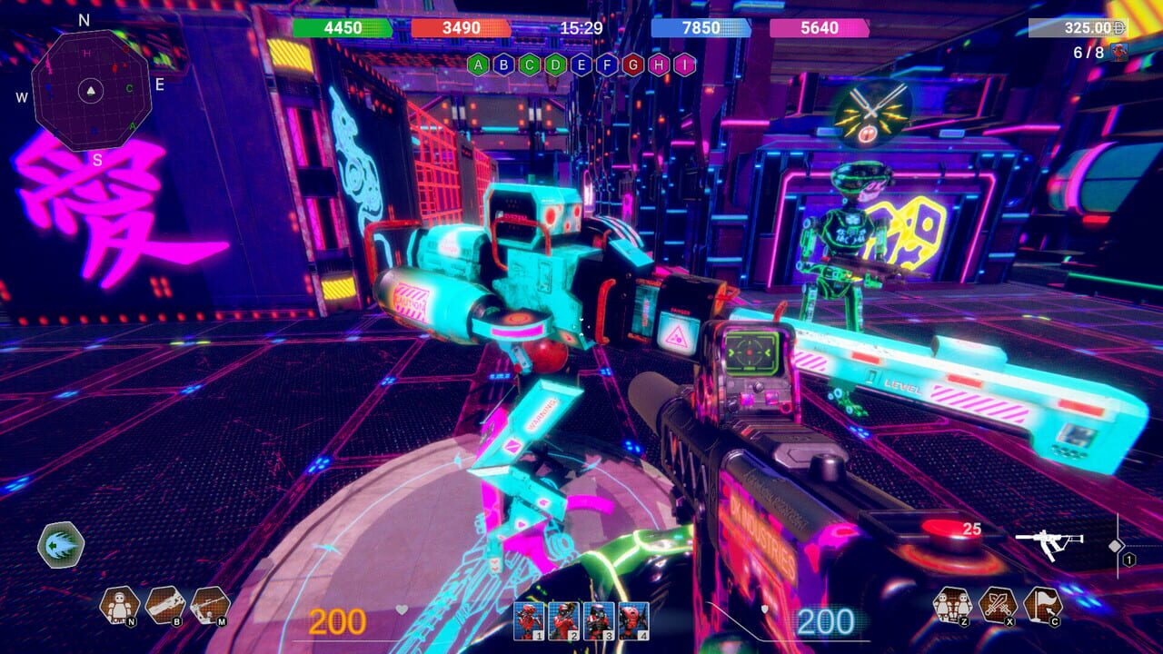 Neon Phonk Robots — Screenshot 3
