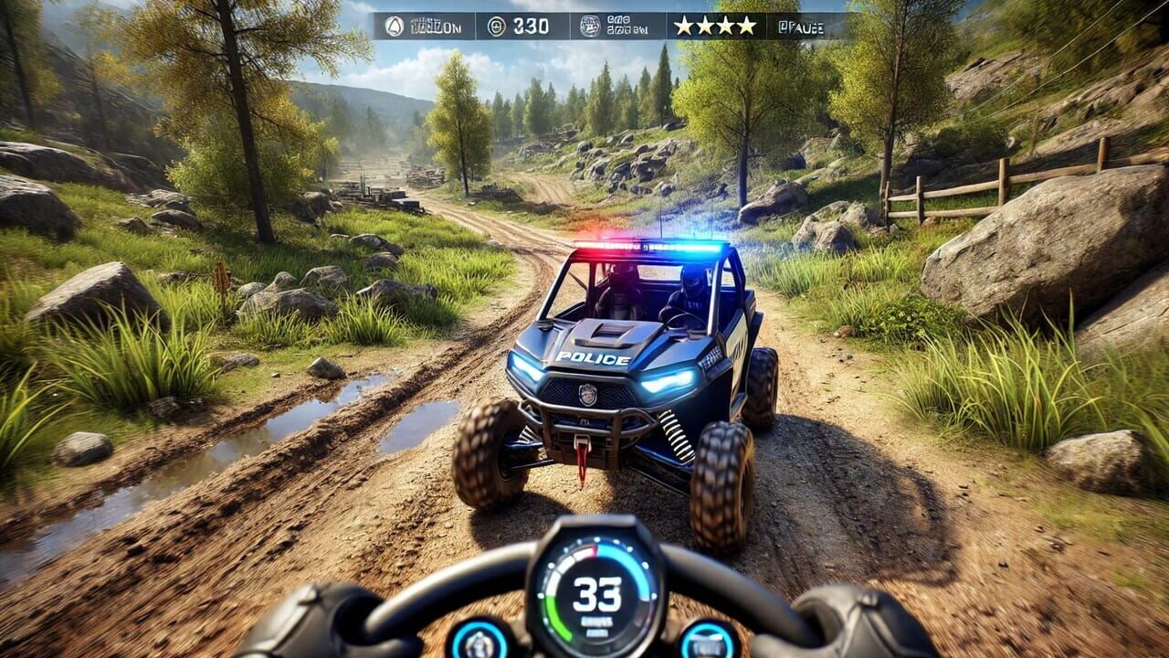 Police Atv Offroad — Screenshot 2