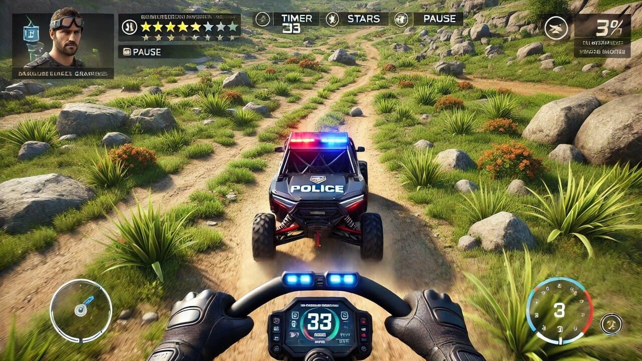 Police Atv Offroad — Screenshot 4