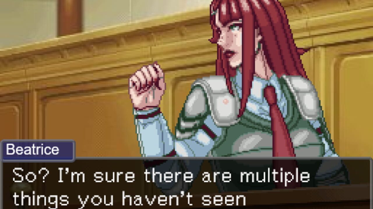 That time I got reincarnated as a fictional Defence Lawyer in an Ace Attorney fangame and had to defend myself against incredibly unfair odds. — Screenshot 2