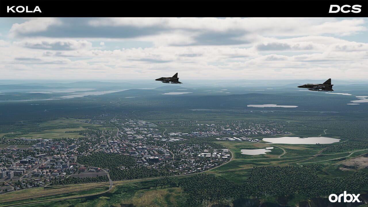 DCS World: Kola Map by Orbx Image