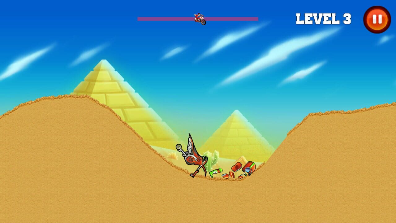 Crazy Bike Hill Racing — Screenshot 1