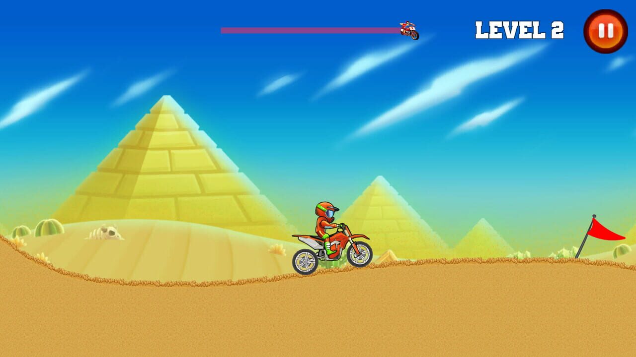 Crazy Bike Hill Racing — Screenshot 2