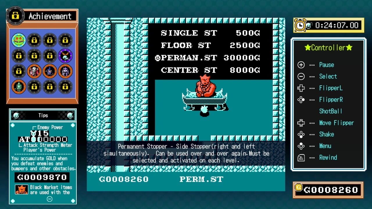Jalecolle Famicom Ver. Pinball Quest — Screenshot 2