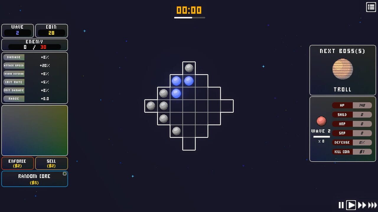 Random Core Defense Image