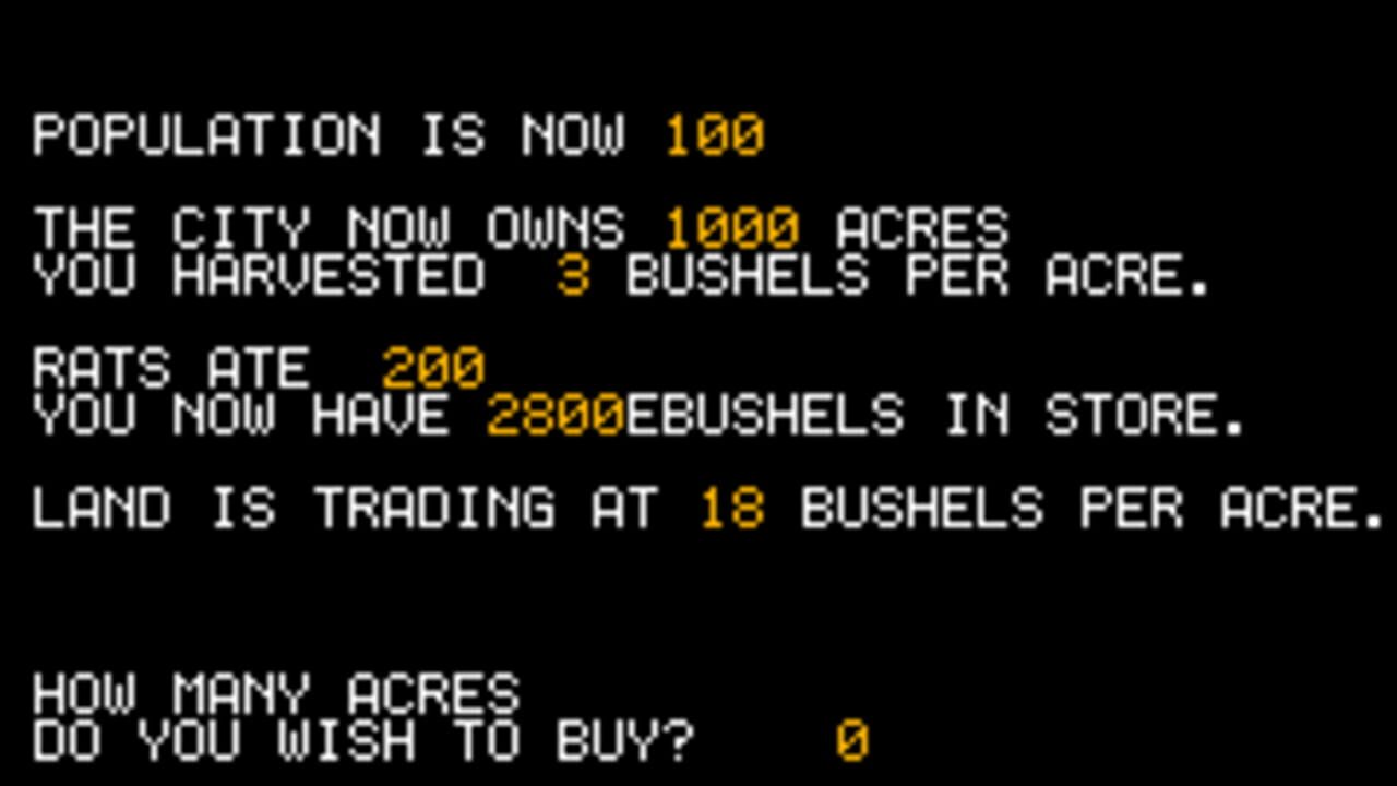 Hammurabi — Screenshot 2