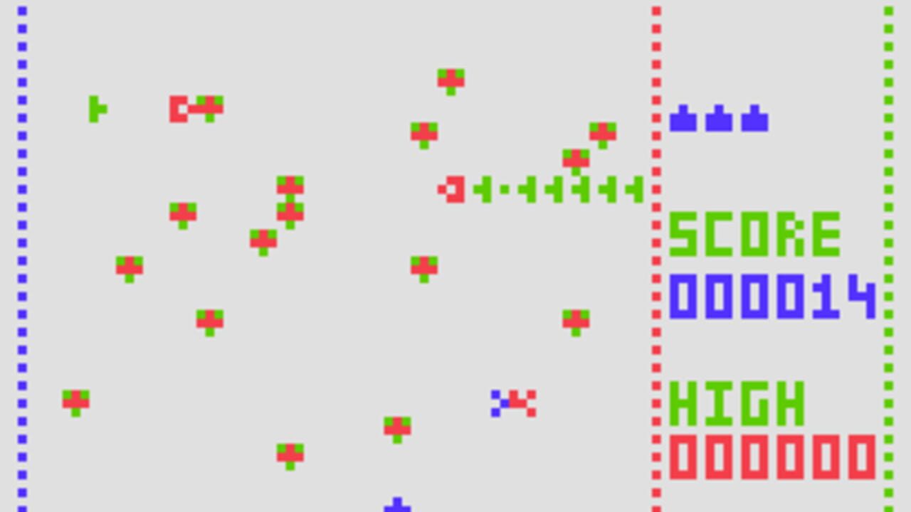Centipede Channel F — Screenshot 2