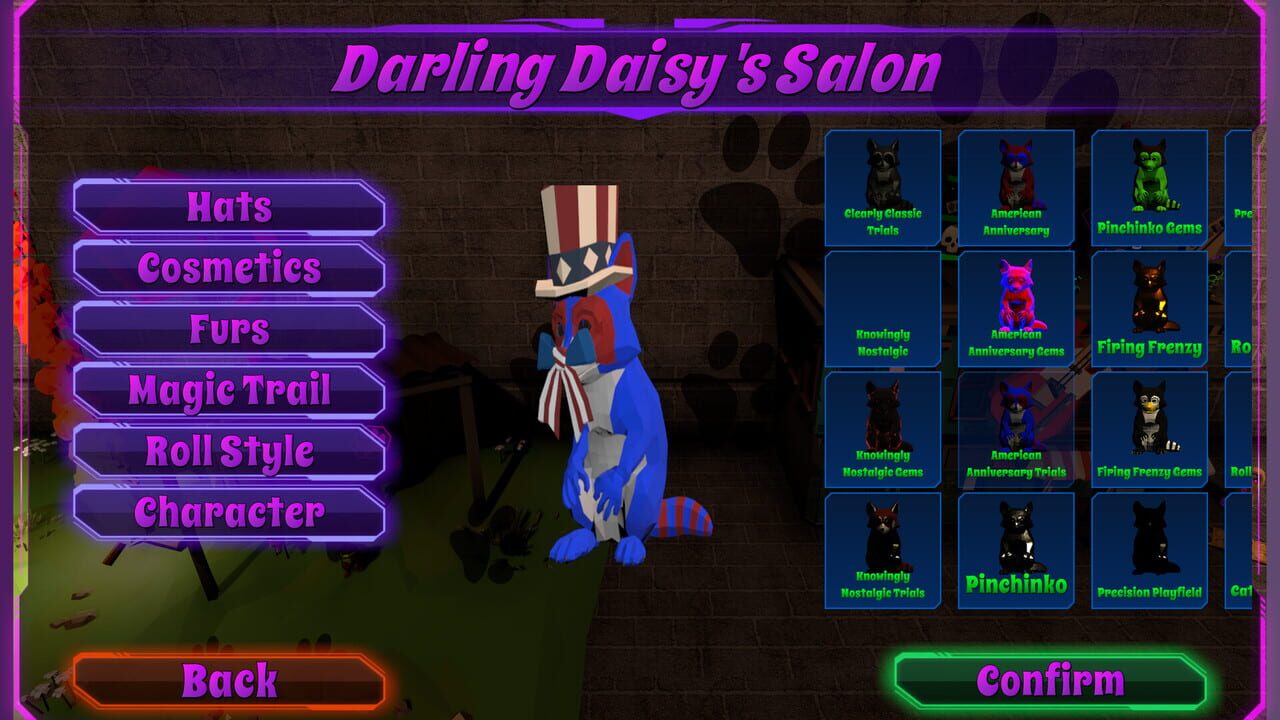 Roxy Raccoon's Pinball Panic: American Anniversary Image