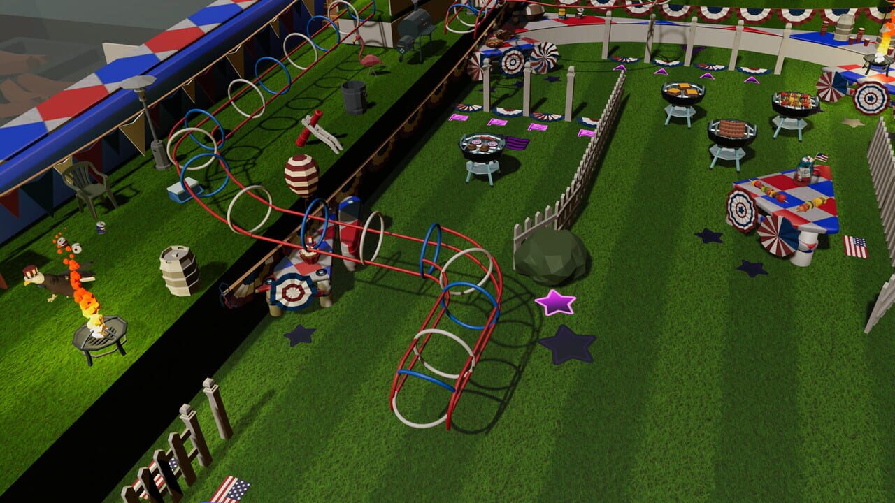 Roxy Raccoon's Pinball Panic: American Anniversary Image